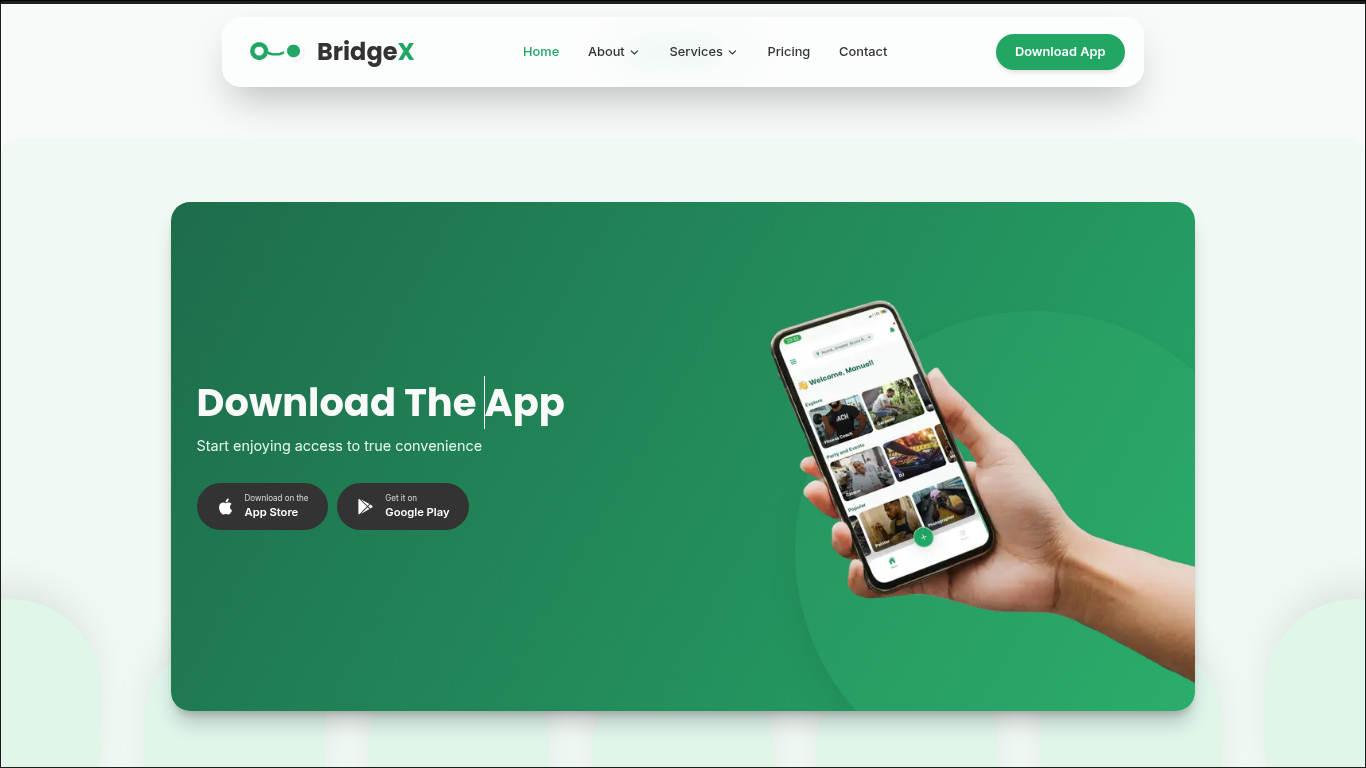 BridgeX Website image 4